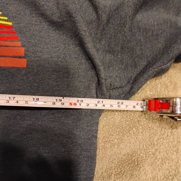 Clif Bar branded Women's wide crew neck sweatshirt size XL heather blue - Picture 6 of 8